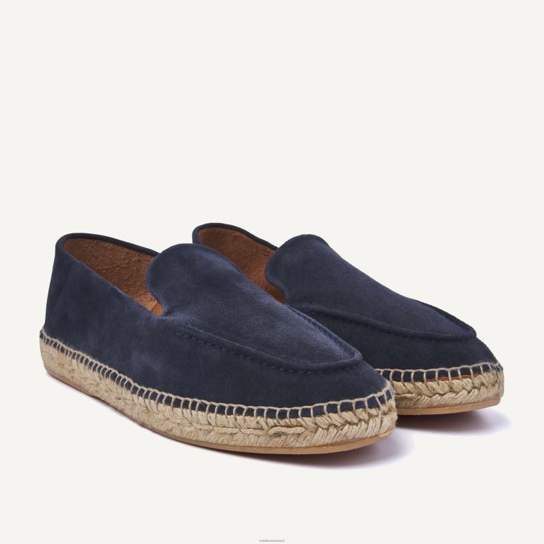 Nubikk Heren espadrilles van mr sanchez H22BN61 schoenen marine