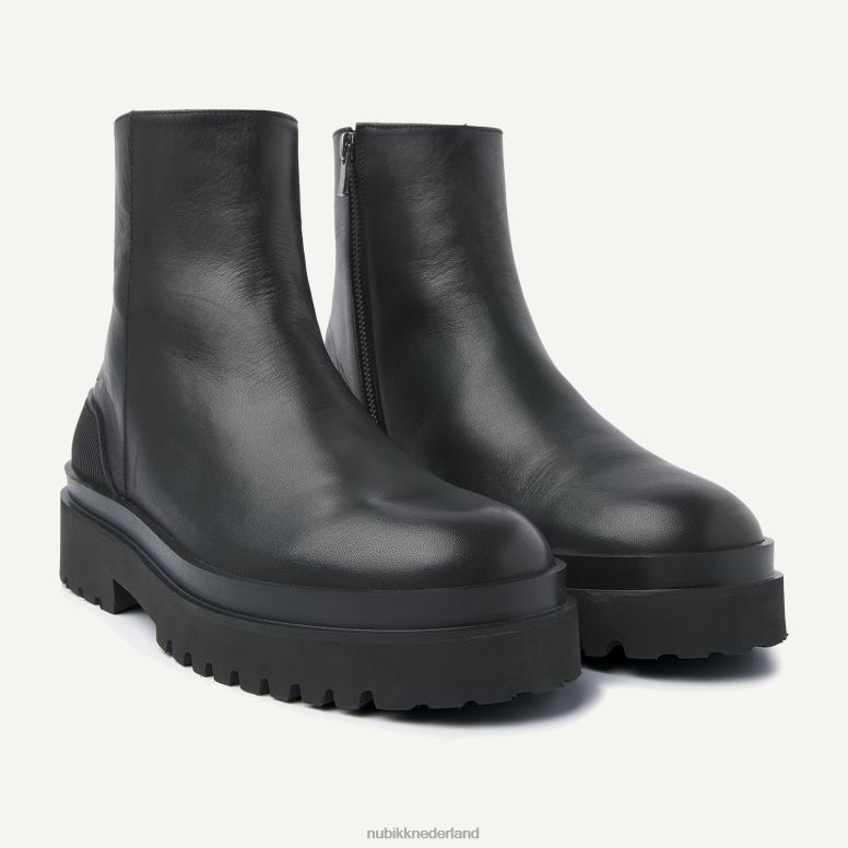 Nubikk Heren Ethan Nolan laarzen H22BN11 schoenen zwart