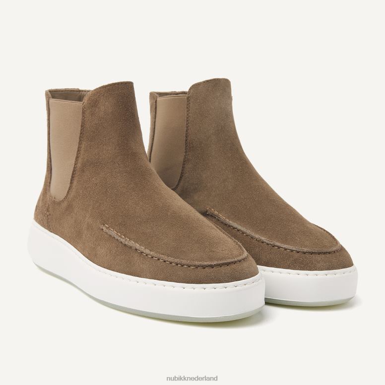 Nubikk Heren Jiro vostro chelsealaarzen H22BN13 schoenen bruin