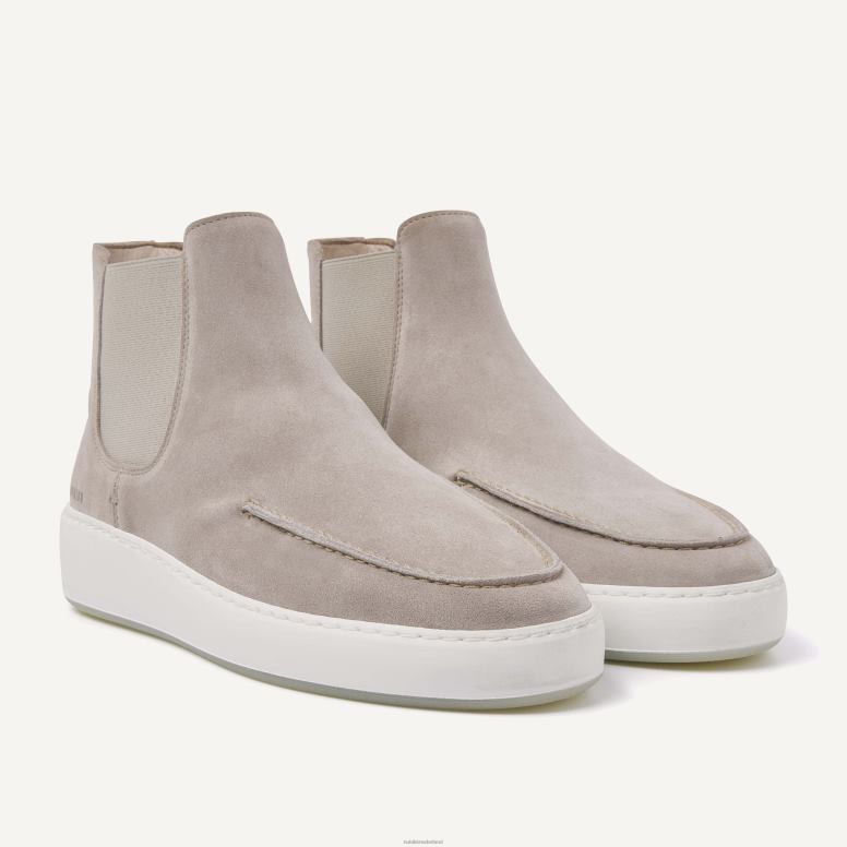 Nubikk Heren Jiro vostro chelsealaarzen H22BN14 schoenen beige