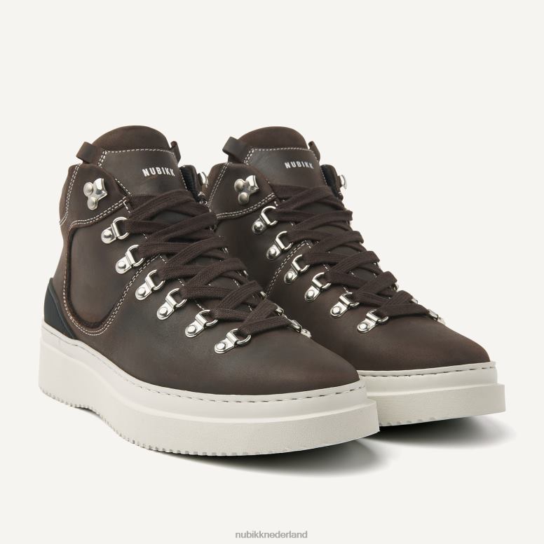 Nubikk Heren Jonah Aztec-sneakers H22BN76 schoenen bruin