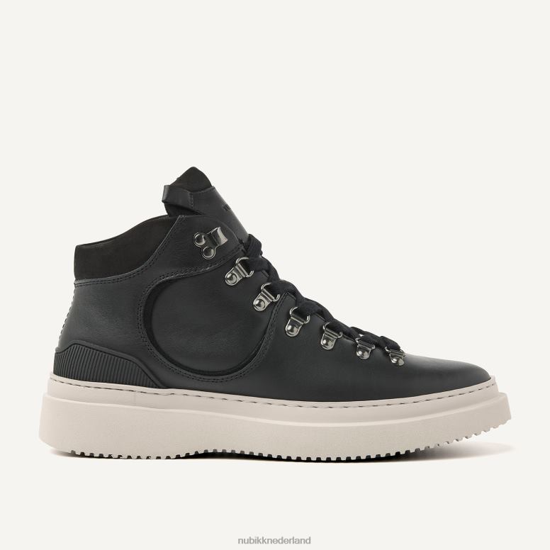 Nubikk Heren Jonah Azteekse laarzen H22BN77 schoenen zwart