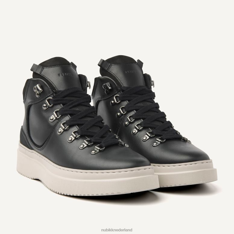 Nubikk Heren Jonah Azteekse laarzen H22BN77 schoenen zwart