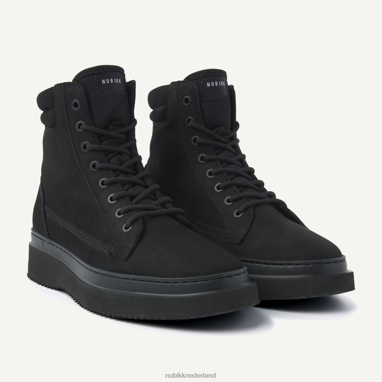 Nubikk Heren Jonah Dune Raven-laarzen H22BN81 schoenen zwart