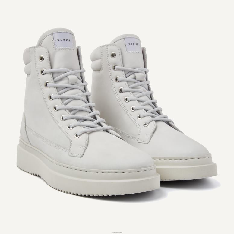 Nubikk Heren Jonah Dune-laarzen H22BN78 schoenen wit