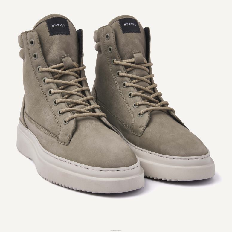 Nubikk Heren Jonah Dune-laarzen H22BN80 schoenen groente