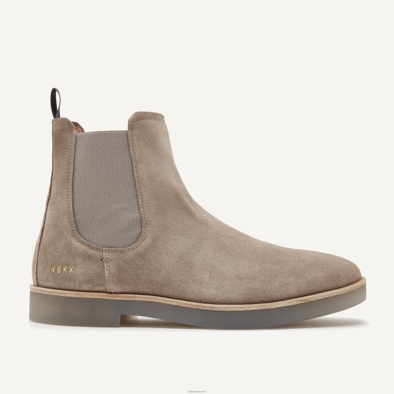 Nubikk Heren logan chelsea chelsealaarzen H22BN4 schoenen taupe