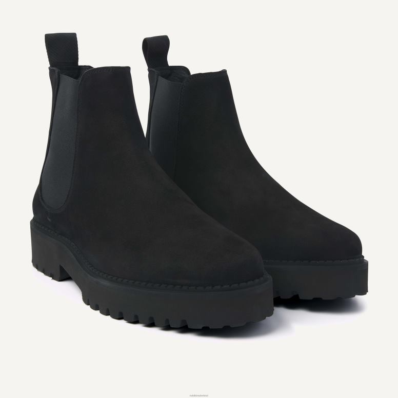 Nubikk Heren logan rai chelsealaarzen H22BN7 schoenen zwart