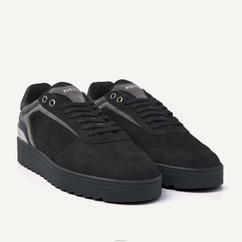 Nubikk Heren Cliff Cane Raven sneakers H22BN42 schoenen zwart
