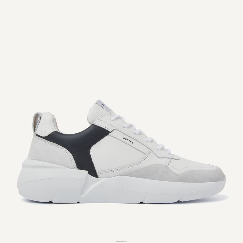 Nubikk Heren Roque Road Wave-sneakers H22BN35 schoenen wit