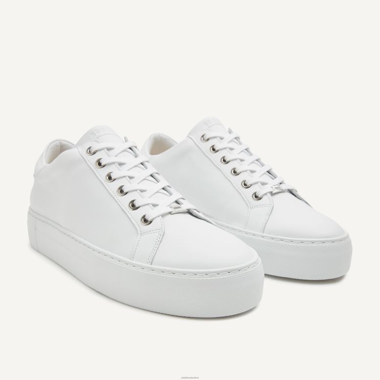 Nubikk Heren jagger pure sneakers H22BN51 schoenen wit