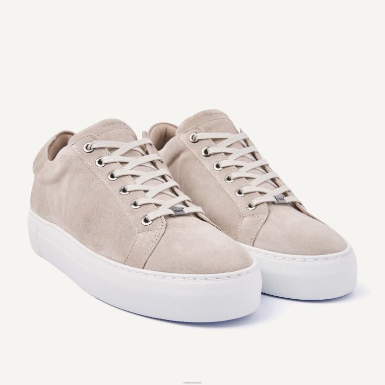 Nubikk Heren jagger pure sneakers H22BN52 schoenen taupe