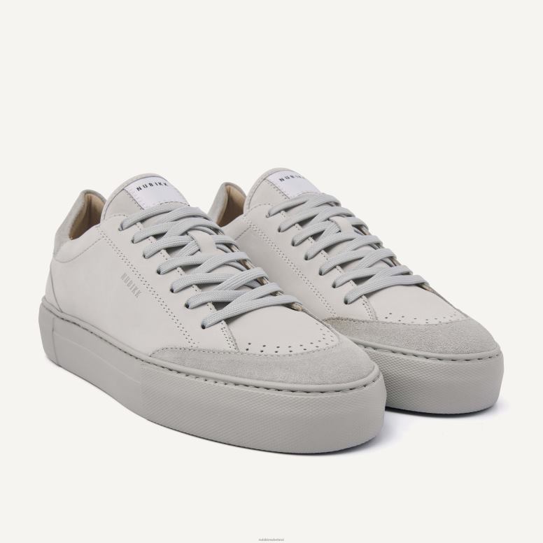 Nubikk Heren jagger tora sneakers H22BN46 schoenen grijs