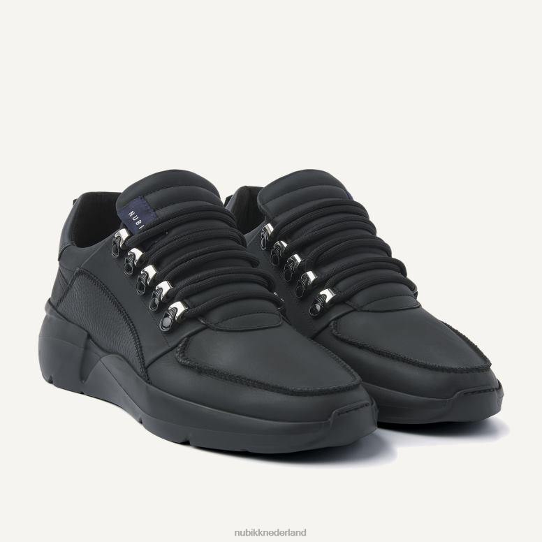 Nubikk Heren roque roque romeinse raven sneakers H22BN22 schoenen zwart