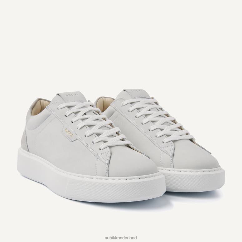 Nubikk Heren vince tora sneakers H22BN20 schoenen gebroken wit