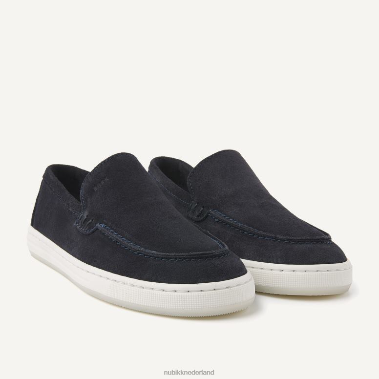 Nubikk kinderen jiro mio jr loafers H22BN223 schoenen donkerblauw