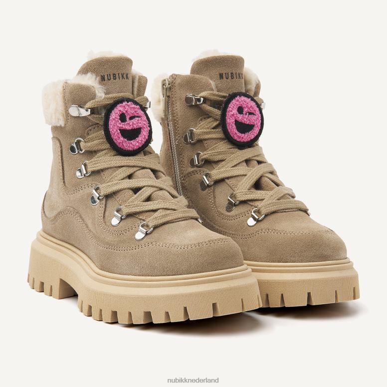 Nubikk kinderen Fae montagne jr laarzen H22BN235 schoenen taupe