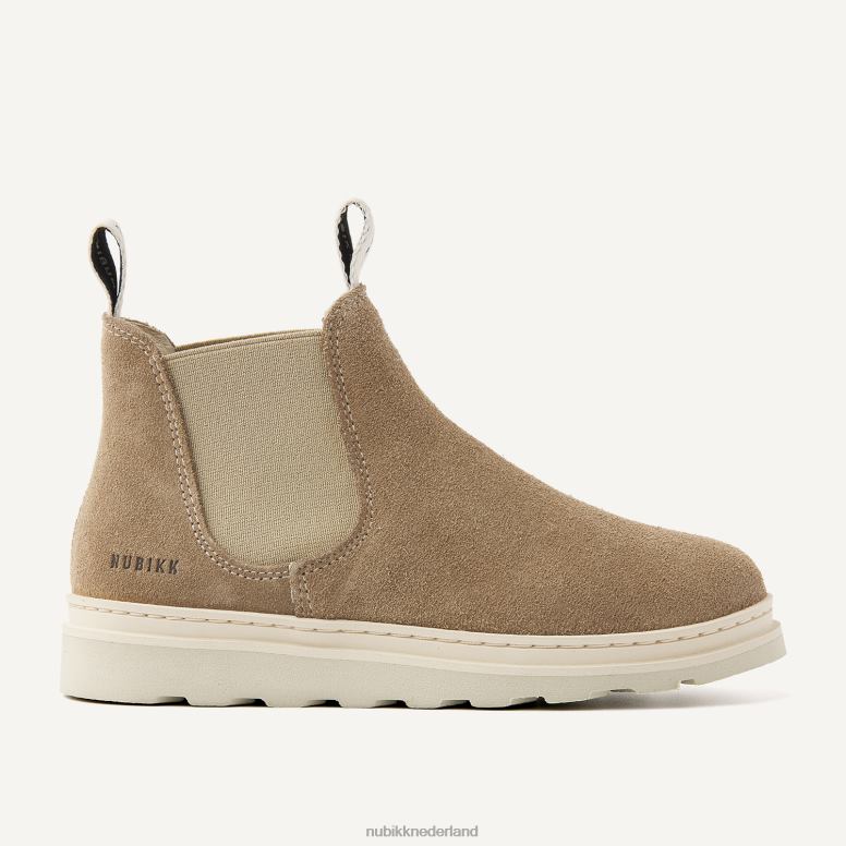 Nubikk kinderen Jonah Rai Jr Chelsea-laarzen H22BN233 schoenen taupe