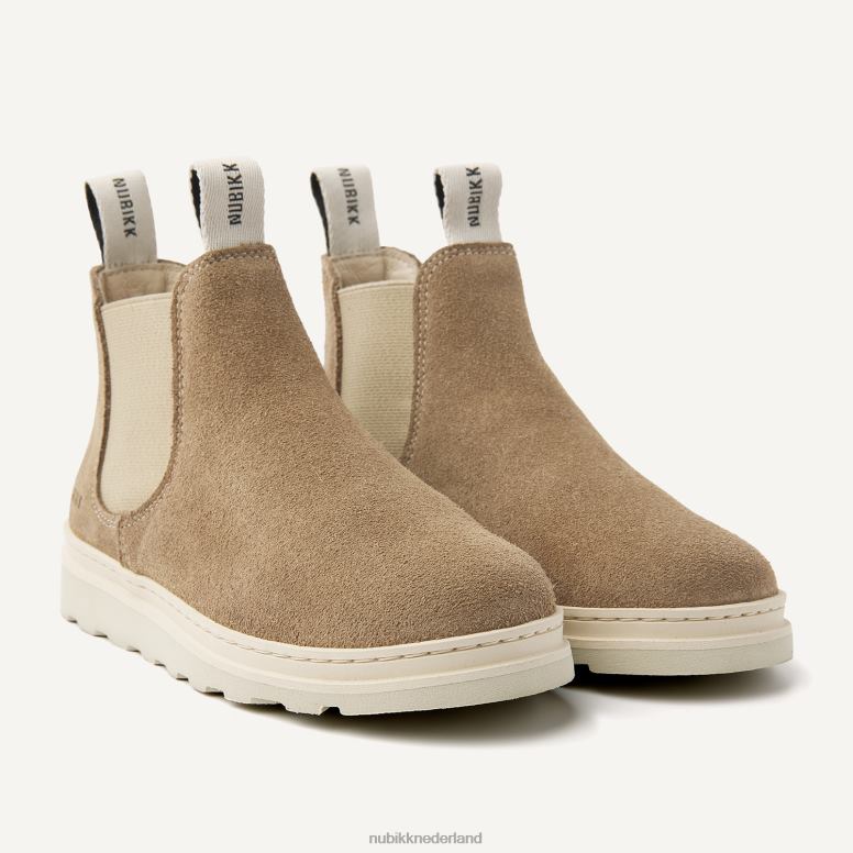 Nubikk kinderen Jonah Rai Jr Chelsea-laarzen H22BN233 schoenen taupe