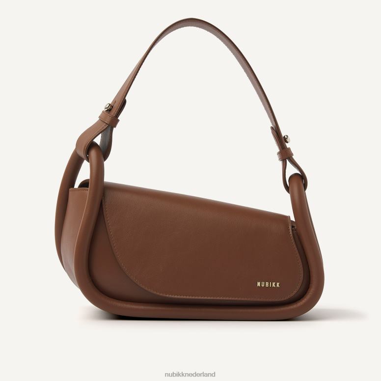 Nubikk vrouwen bobby tas H22BN205 accessoires cognac