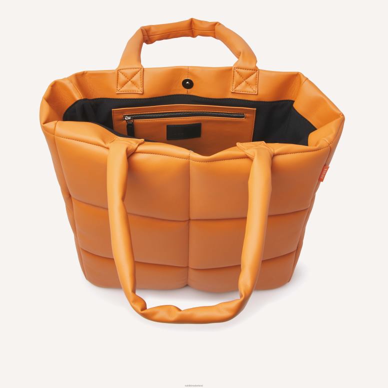 Nubikk vrouwen nov veganistische tas H22BN211 accessoires oranje