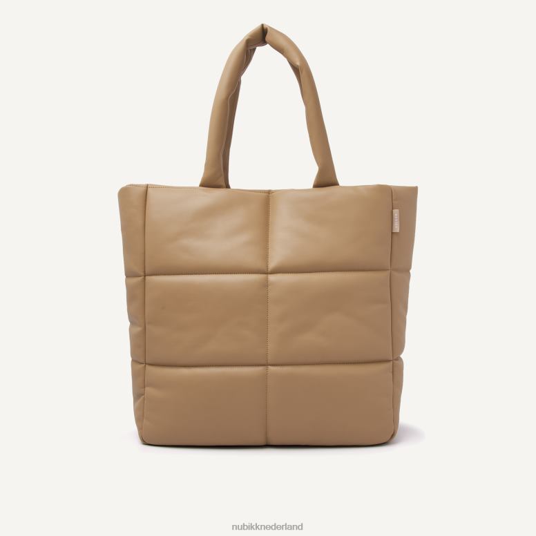 Nubikk vrouwen nov veganistische tas H22BN214 accessoires bruin
