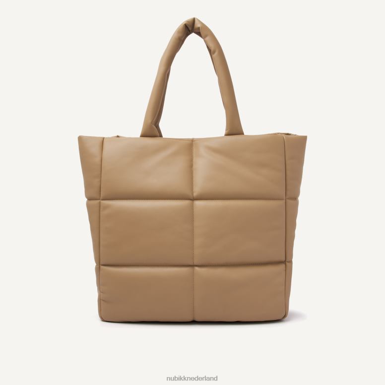 Nubikk vrouwen nov veganistische tas H22BN214 accessoires bruin