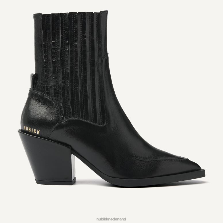 Nubikk vrouwen Liv boa laklaarzen H22BN92 schoenen zwart