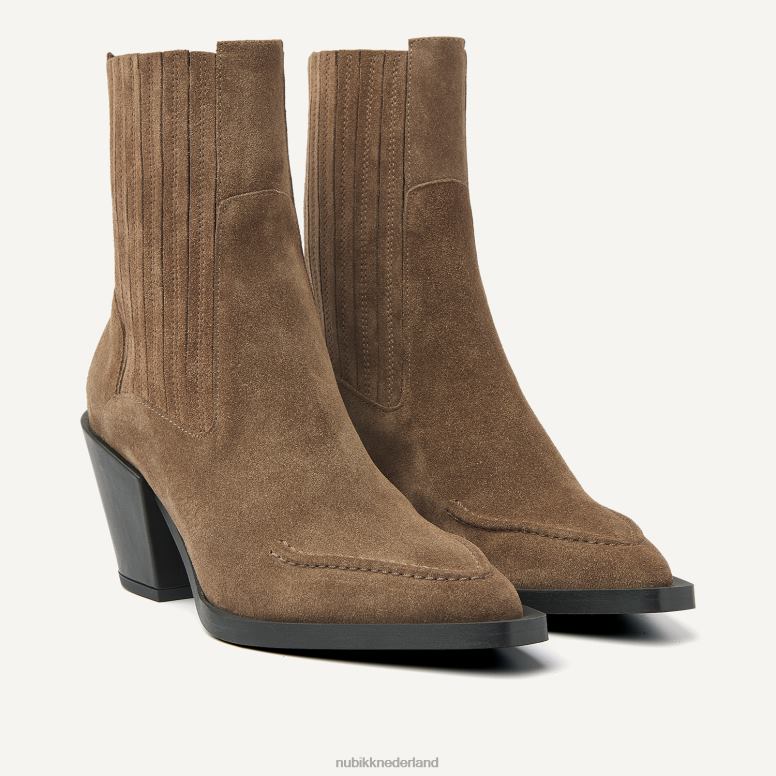 Nubikk vrouwen Liv boa suède laarzen H22BN93 schoenen bruin