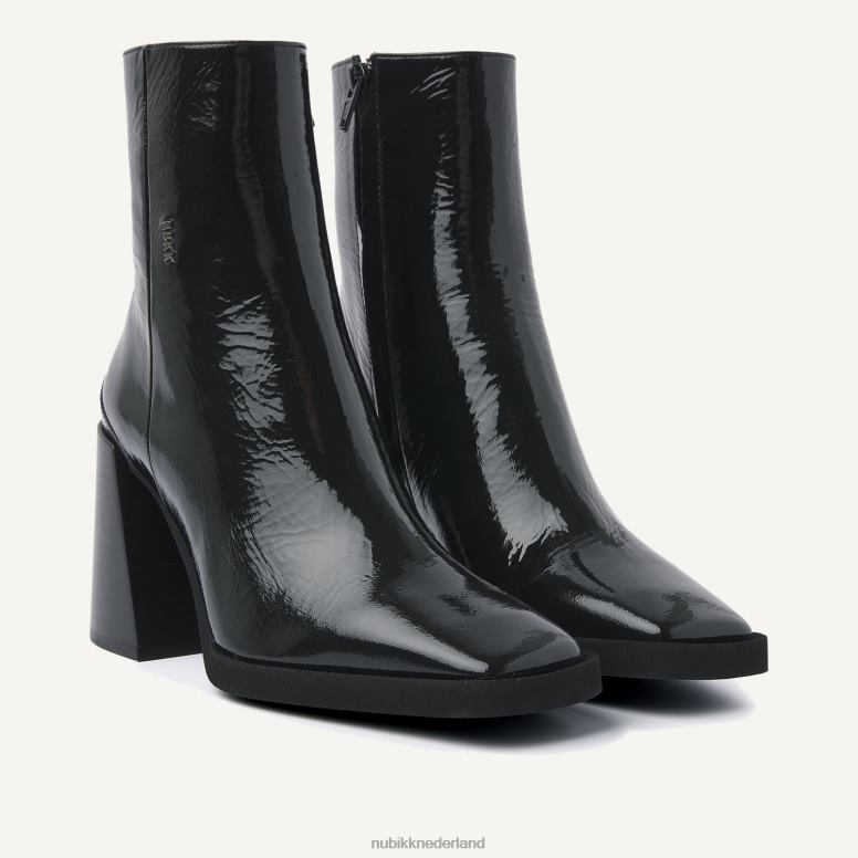 Nubikk vrouwen lana pilar ii laklaarzen H22BN89 schoenen zwart