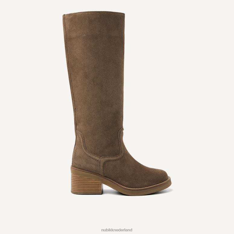 Nubikk vrouwen cassy suède laars H22BN189 schoenen bruin