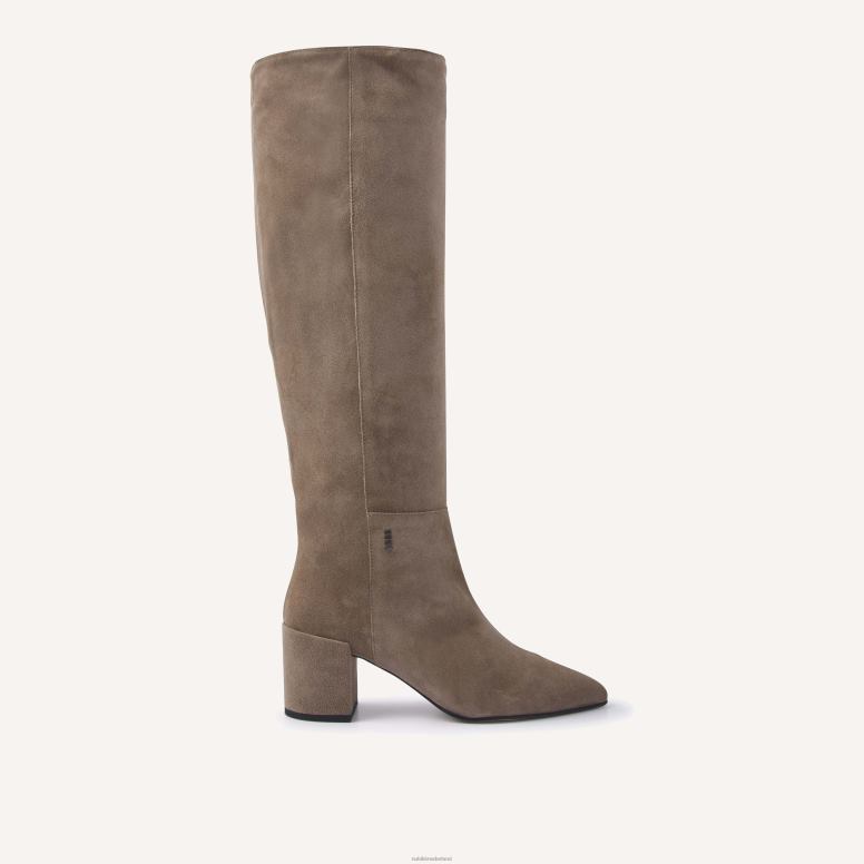Nubikk vrouwen isa bella suède laarzen H22BN194 schoenen taupe