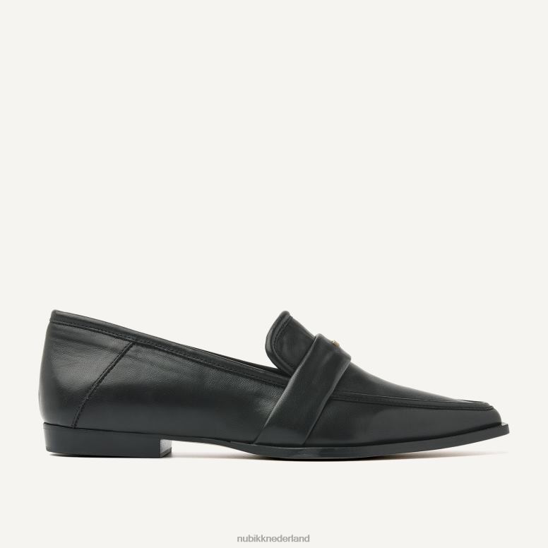 Nubikk vrouwen Delphine loafer H22BN138 schoenen zwart