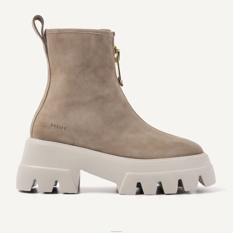 Nubikk vrouwen Flore Farai-laarzen H22BN172 schoenen taupe
