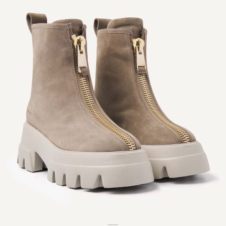 Nubikk vrouwen Flore Farai-laarzen H22BN172 schoenen taupe