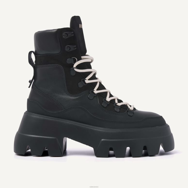 Nubikk vrouwen Flore montagne-laarzen H22BN167 schoenen zwart
