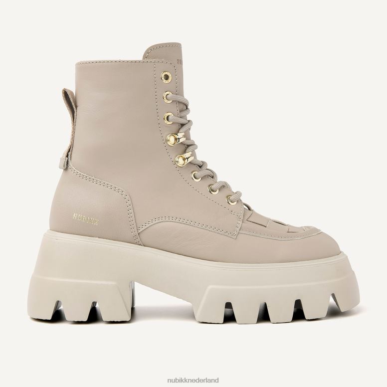 Nubikk vrouwen Flore sauvage bontlaarzen H22BN165 schoenen beige