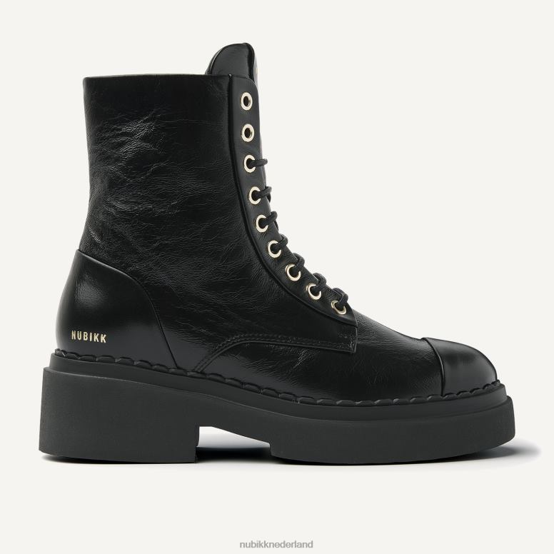 Nubikk vrouwen finn bowie-laarzen H22BN162 schoenen zwart
