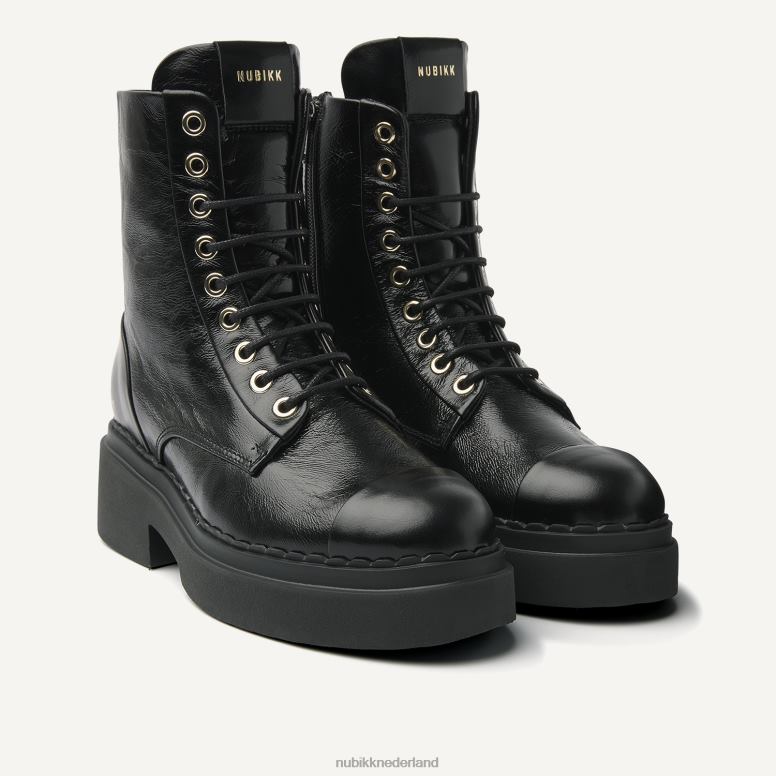 Nubikk vrouwen finn bowie-laarzen H22BN162 schoenen zwart