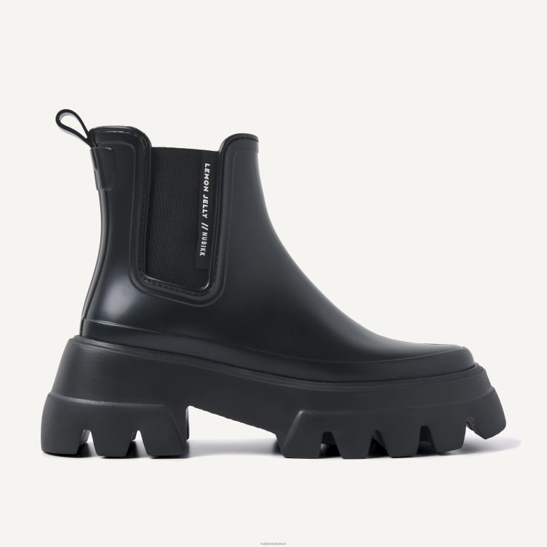 Nubikk vrouwen flore citroenlaarzen H22BN169 schoenen zwart