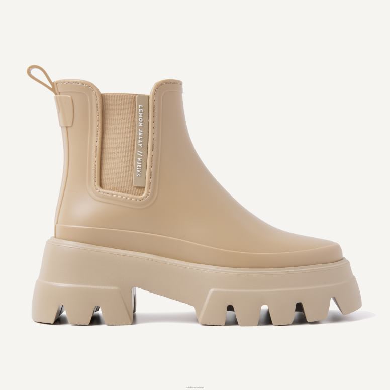 Nubikk vrouwen flore citroenlaarzen H22BN170 schoenen beige