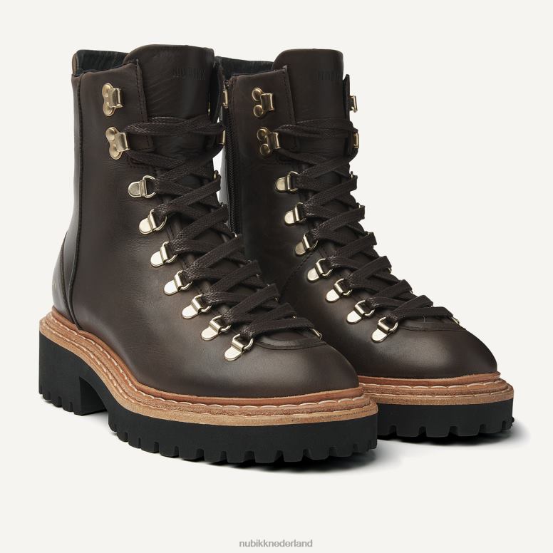 Nubikk vrouwen frankie bergschoenen H22BN97 schoenen bruin