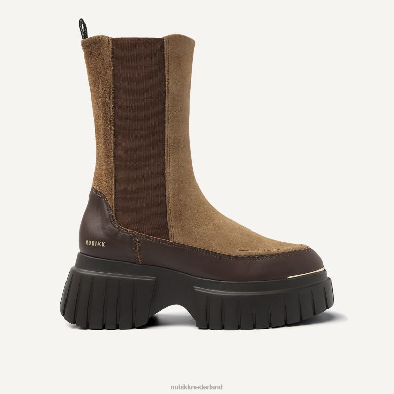 Nubikk vrouwen miley adams laarzen H22BN95 schoenen cognac