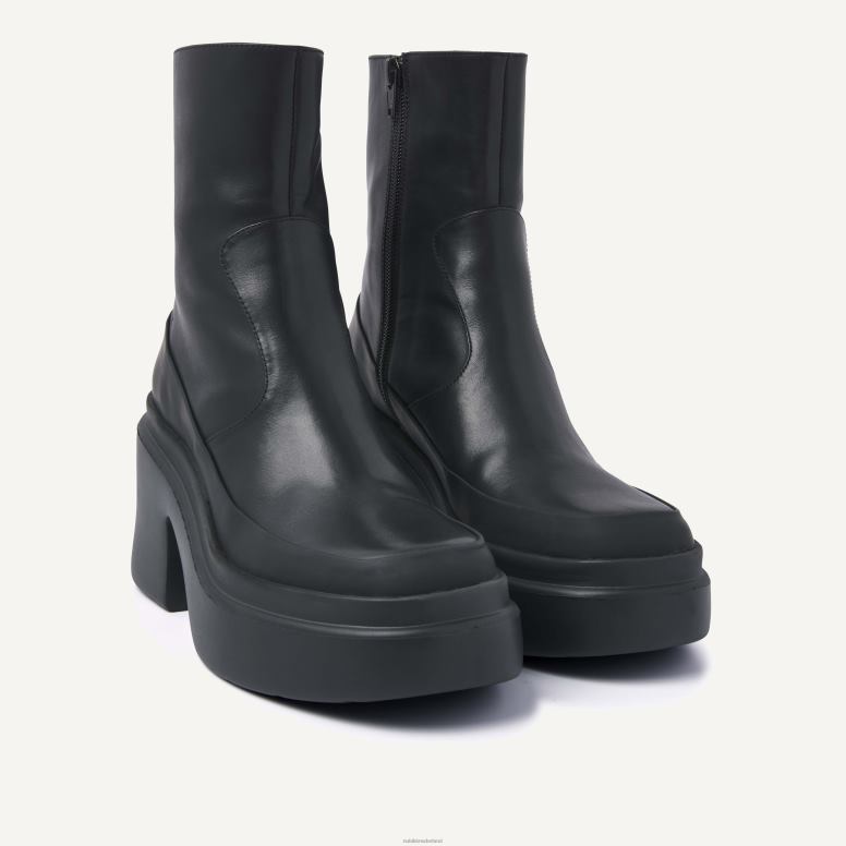 Nubikk vrouwen venga laarsjes H22BN186 schoenen zwart