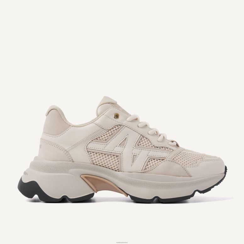 Nubikk vrouwen Ross Trek Edge-sneakers H22BN126 schoenen beige