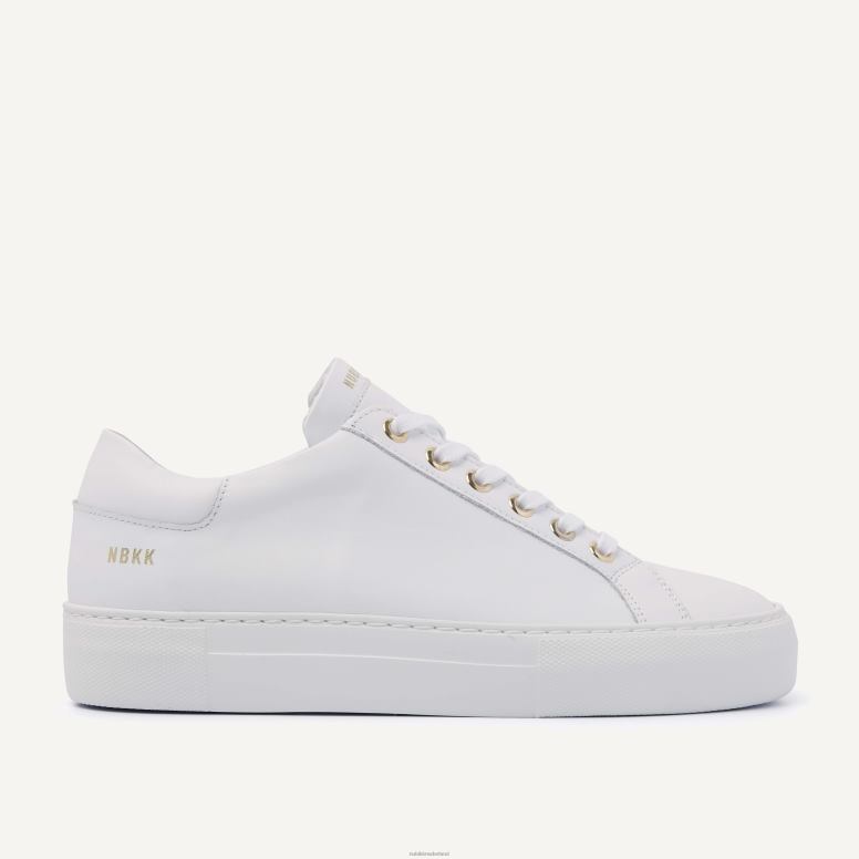 Nubikk vrouwen jolie pure frisse sneakers H22BN134 schoenen wit