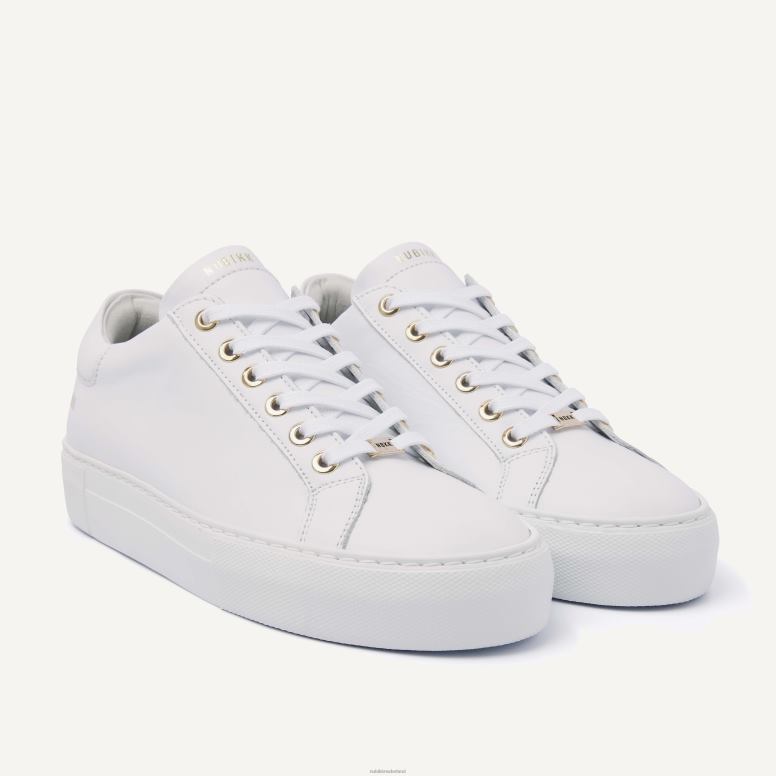 Nubikk vrouwen jolie pure frisse sneakers H22BN134 schoenen wit