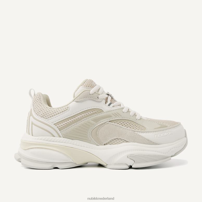 Nubikk vrouwen komeet runner sneakers H22BN115 schoenen beige
