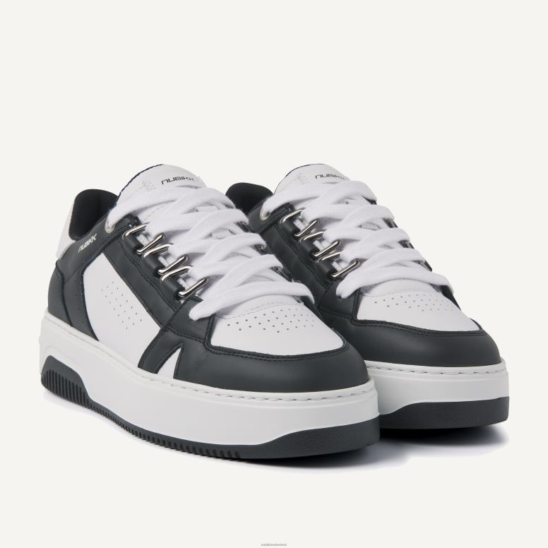 Nubikk vrouwen mand buxton sneakers H22BN118 schoenen zwart