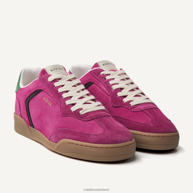 Nubikk vrouwen sneakers met bosbessenvleugels H22BN106 schoenen roze